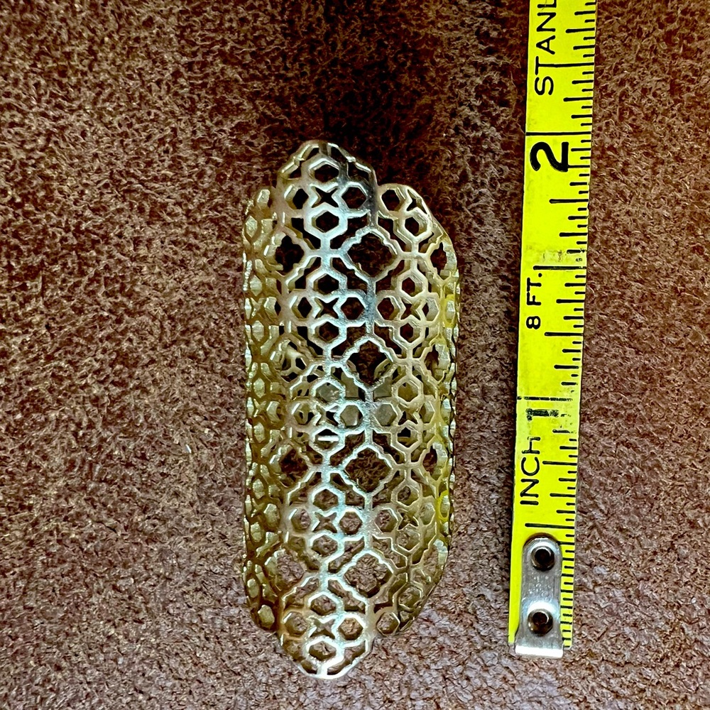 Kendra Scott Large Gold Ring